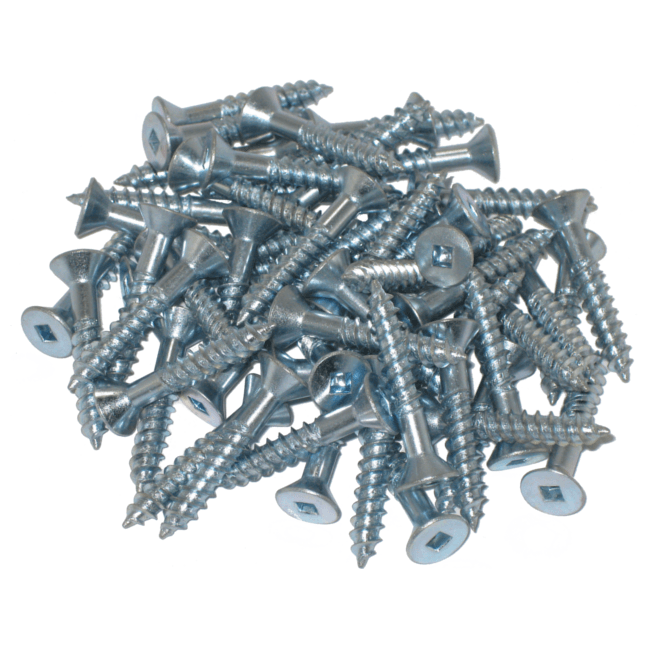 #14 Flat Head Wood Screw Zinc Plated