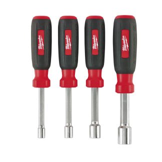 Milwaukee 48-22-2404 4 PC Hollow Shaft SAE Nut Driver Set