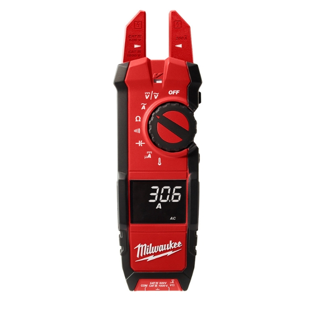 Milwaukee 2206-20 Fork Meter for HVAC/R