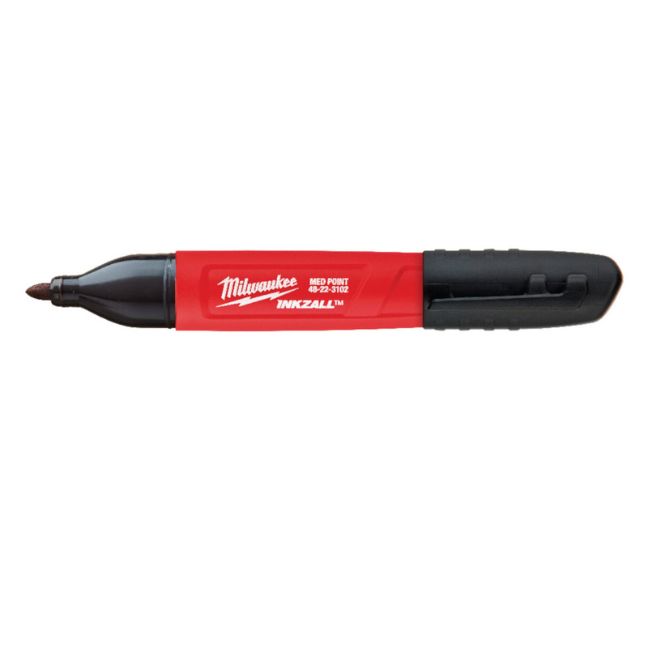 Milwaukee 48-22-3102 INKZALL Black Medium Point Marker - Image 2