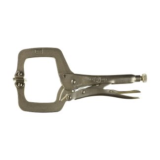 Irwin 20 11SP 11" VISE-GRIP Locking C-Clamp with Swivel Pads