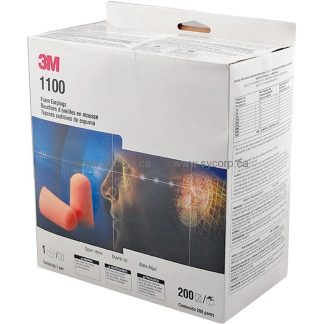 3M 1100 Uncorded Foam Earplugs
