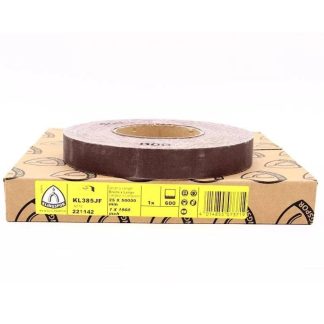 Klingspor 221142 KL385JF 1" x 50 Yard 600G Abrasive Cloth Roll