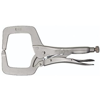 Irwin 19 11R 11 VISE GRIP Original 11″ Locking C-Clamp with Regular Tips