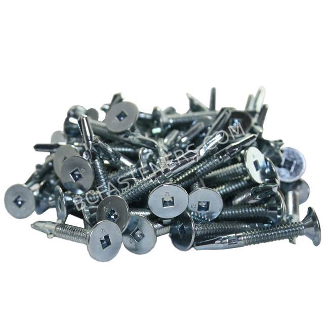 Wafer Head TEK with Wings Self Drilling Screws