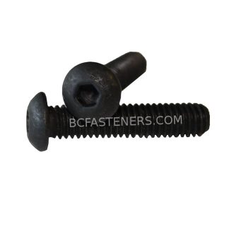 Button Head Socket Cap Screw Black