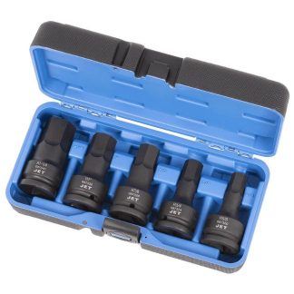 Jet 610411 3/4" Drive 5-Piece SAE Impact Hex Bit Socket Set