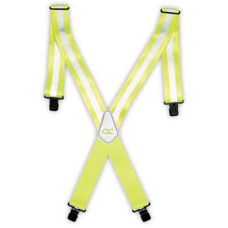Kuny's 14110 Heavy Duty Hi-Viz Work Suspenders