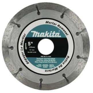 Makita D-41501 5" x 7/8" Sandwich Tuck Point Diamond Blade