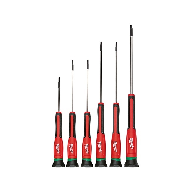 Milwaukee 48-22-2610 6pc Torx Precision Screwdriver Set