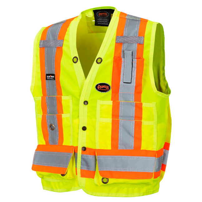 Pioneer Hi-Viz Surveyor's Safety Vest