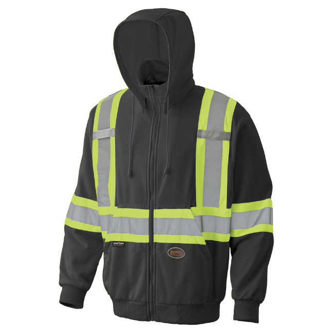 Pioneer Hi-Viz Micro Fleece Zip Hoodie - Image 3