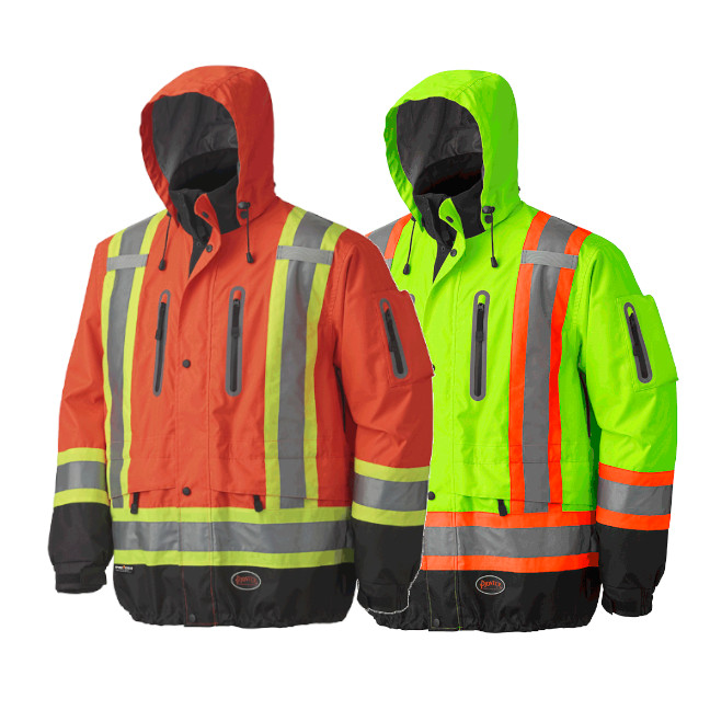 Pioneer Waterproof Premium Hi-Viz Jacket