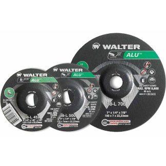 Walter 08L450 4-1/2" Aluminum Grinding Wheel