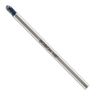 Bosch GT100 1/8" Glass & Tile Bit