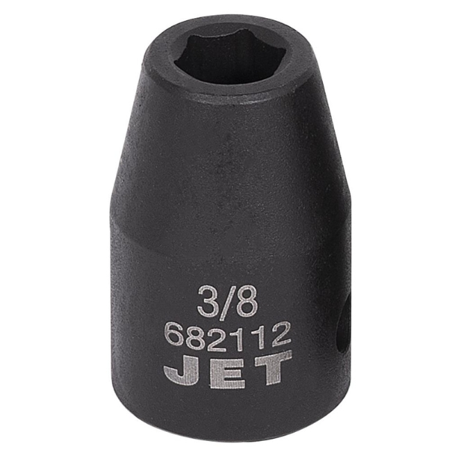 Jet 682112 1/2" Drive x 3/8" 6 Point Regular Impact Socket