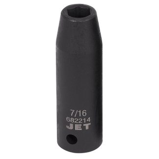 Jet 682214 1/2" Drive x 7/16" 6 Point Deep Impact Socket