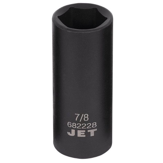 Jet 682228 1/2" Drive x 7/8" 6 Point Deep Impact Socket