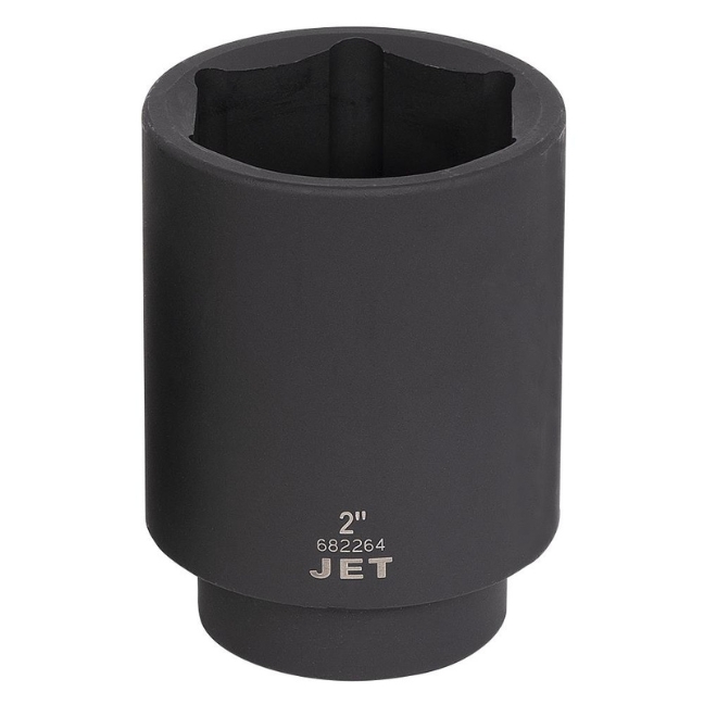 Jet 682264 1/2" Drive x 2" 6 Point Deep Impact Socket