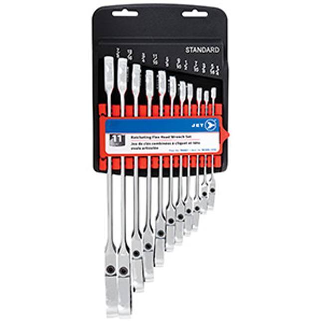 Jet 700331 11 PC SAE Ratchet Combination Wrench Set