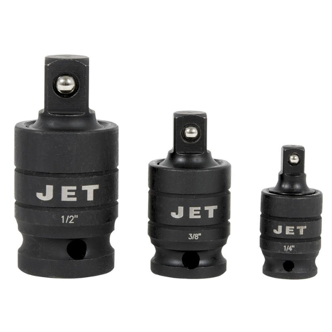 Jet 610901 PLUJ-3S Pin Free Locking Impact U-Joint Set 3-Piece