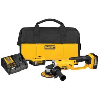 DeWalt DCG412P2 20V MAX 4-1/2" - 5" Angle Grinder Kit