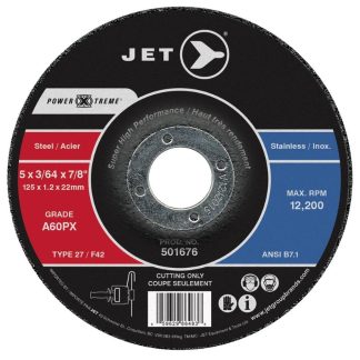 Jet 501676 5 x 3/64 x 7/8" A60PX T27 POWERXTREME Cut-Off Wheel