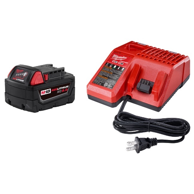 Milwaukee 48-59-1850 XC5.0 System Starter Kit
