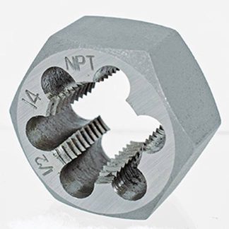 Jet 530906 1/2"-14NPT Alloy Hex Die (1" Hex)