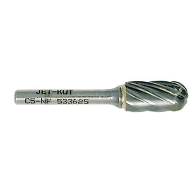 Jet 533625 1/4" JET-KUT Ball Nose Shape Bur