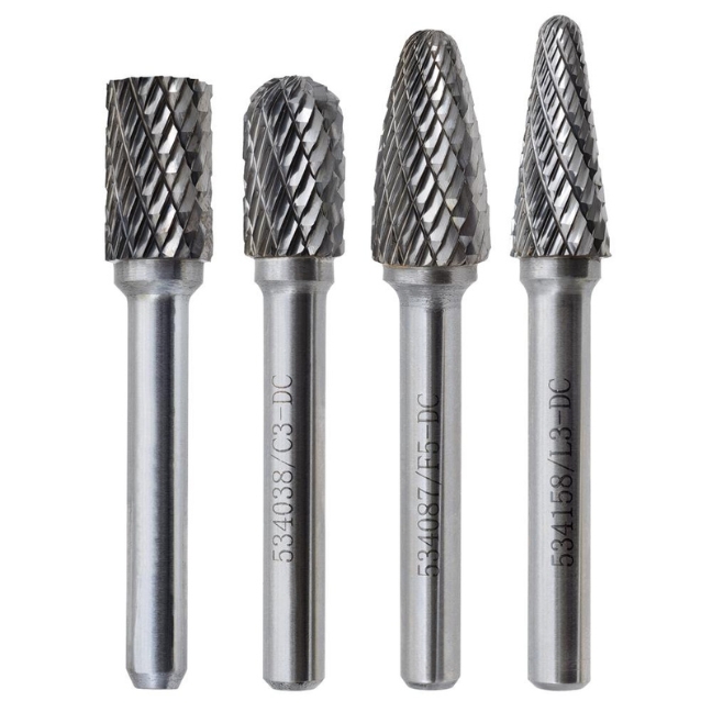 Jet 534192 CBHP-4 JET-KUT GP Carbide Bur Set 4-Piece