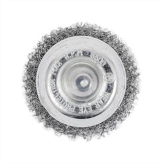 Jet 550701 2 x 1/4" Shaft Mounted Crimped Cup Brush