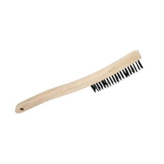 Jet 551101 3 Row, Long Handle, Carbon Steel Scratch Brush