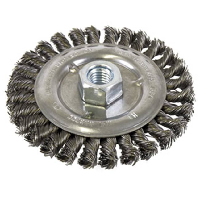 Jet 553322 5 x 1/2 x 5/8-11NC Knot Wire Wheel Threaded