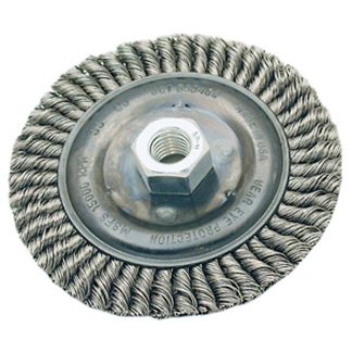 Jet 553432 4 x 1/4 x 5/8-11 NC Stringer Bead Brush