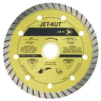 Jet 568611 4-1/2 x .095 x 7/8 (5/8) Turbo Diamond Blade