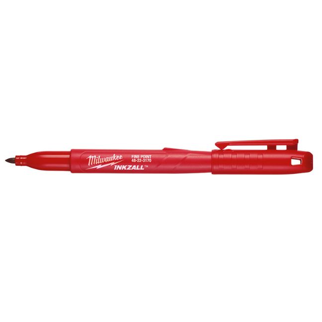 Milwaukee 48-22-3170 INKZALL Red Fine Point Marker - Image 2