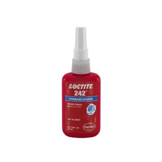 Loctite 24231 242 THREADLOCKER Medium Strength Metal Adhesive 50ml Bottle - Blue