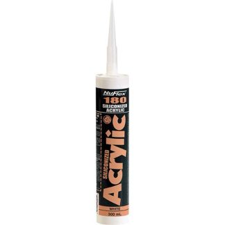 Nuco 18001 NuFlex White Painter's Acrylic Sealant