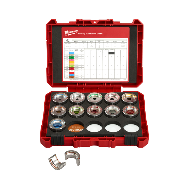 Milwaukee 49-16-KITA #8 - 350 MCM Aluminum U Style Die Kit