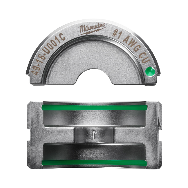 Milwaukee 49-16-U001C #1 Copper U Style Die