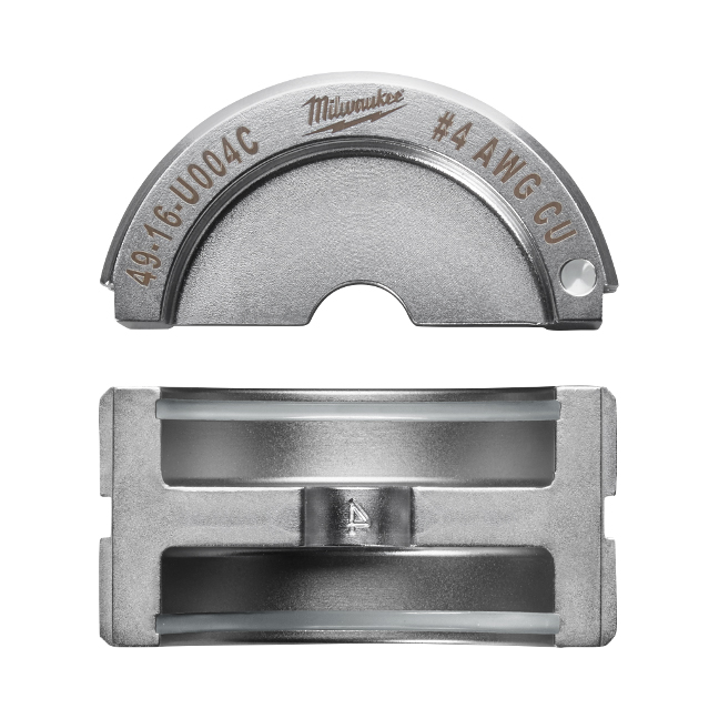 Milwaukee 49-16-U004C #4 Copper U Style Die