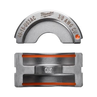 Milwaukee 49-16-U03AC 3/0 Copper U Style Die