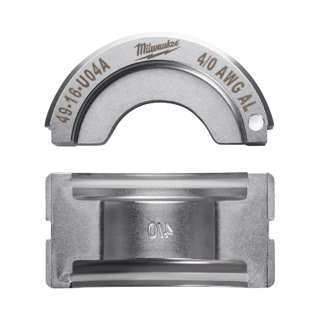 Milwaukee 49-16-U04A 4/0 Aluminum U Style Die