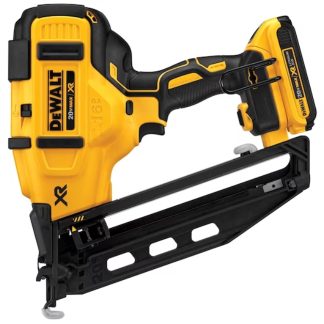 DeWalt DCN660B 20V MAX 16GA Angled Finish Nailer-Tool Only