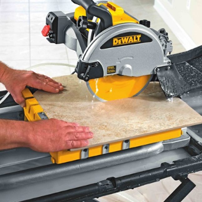 DeWalt D24000 Wet Tile Saw 6