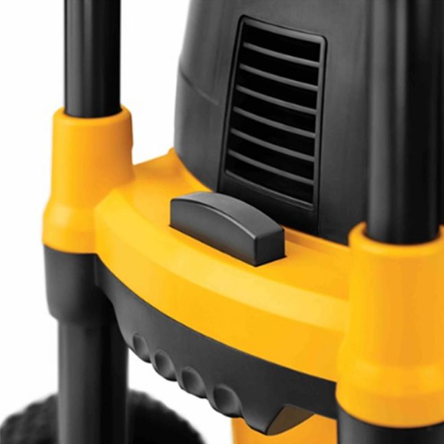 DeWalt DWV012 10 Gallon Wet Dry HEPA Dust Extractor with Automatic Filter Cleaning 8