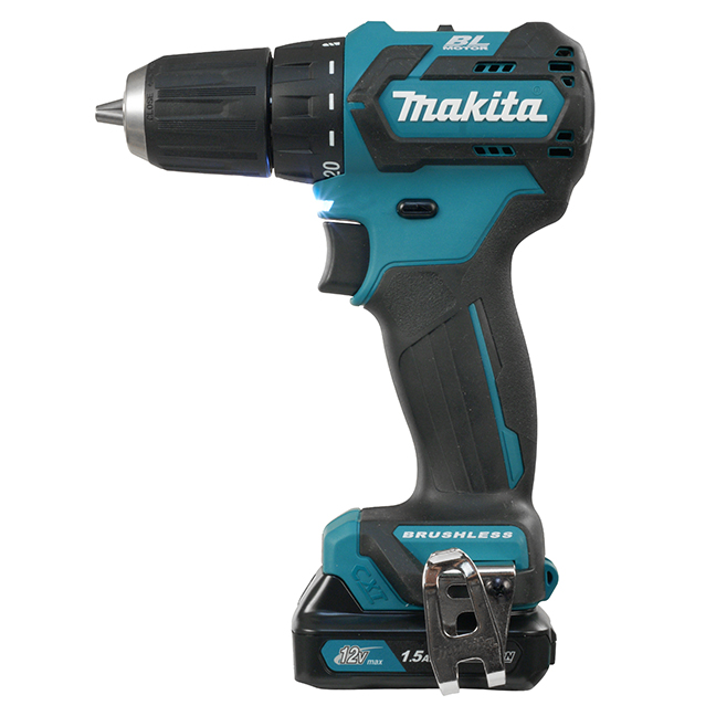 Makita DF332DSYE 3/8" 12V Drill Driver with Brushless Motor