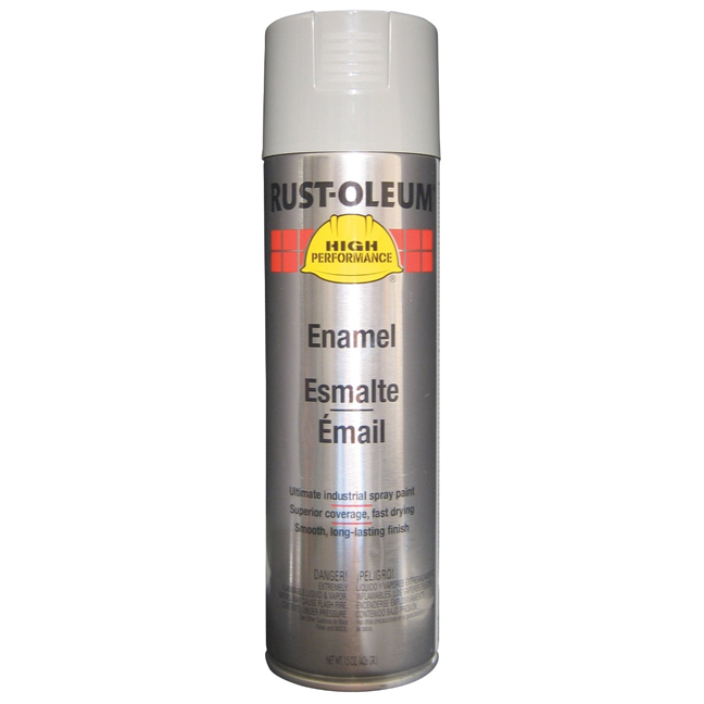 Rust-Oleum V2183838 Enamel Spray Paint - Light Machine Grey