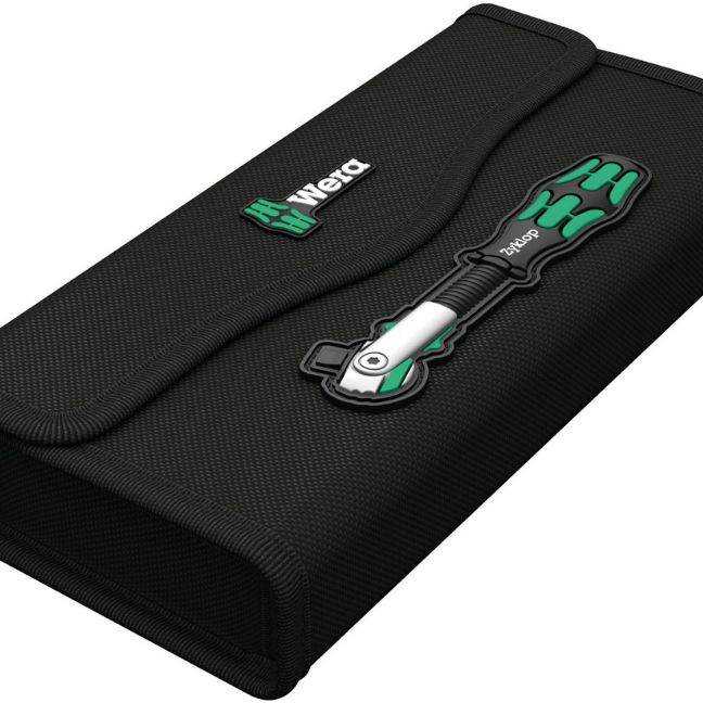 Wera 004046 8100 SB 6 Zyklop Speed Ratchet Set 3/8" Drive Metric 29-Piece